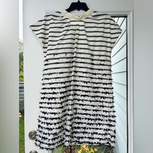 Women’s Ann Mashburn size small cotton summer dress with bow detail